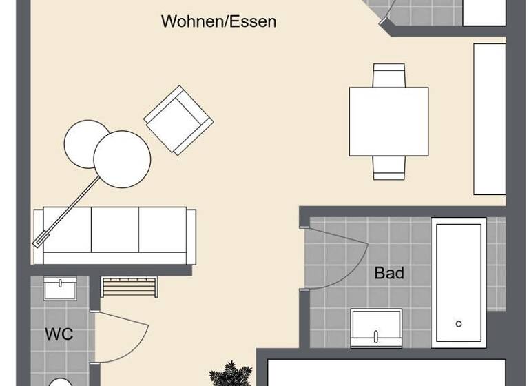 Wohnung zum Kauf 349.000 € 3 Zimmer 77,4 m²<br/>Wohnfläche EG<br/>Geschoss Eselsberg Ulm 89075