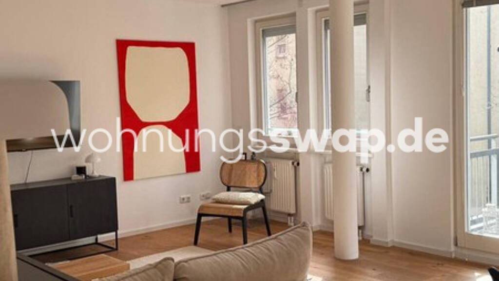 Wohnung zur Miete Tauschwohnung 1.700 € 3 Zimmer 90 m² 1. Geschoss Maxvorstadt München 80335