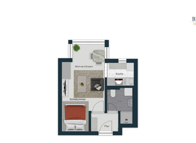 Studio zum Kauf 157.000 € 1 Zimmer 27 m² 3. Geschoss Stühlinger Freiburg im Breisgau 79106
