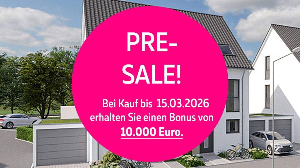 Doppelhaushälfte zum Kauf - Erstbezug 509.900 € 5 Zimmer 125,3 m² 225,2 m² Grundstück Görlitzer Straße 1 Hainstadt Hainburg 63512