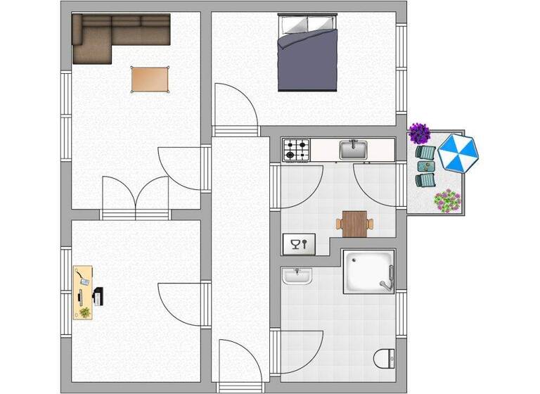 Wohnung zum Kauf 435.000 € 3 Zimmer 66 m² 3. Geschoss Planckstraße 23 Ottensen Hamburg Ottensen 22765