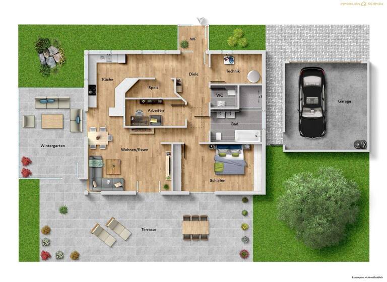 Bungalow zum Kauf 479.000 € 3,5 Zimmer 120,4 m² 618 m² Grundstück Pfullendorf 88630