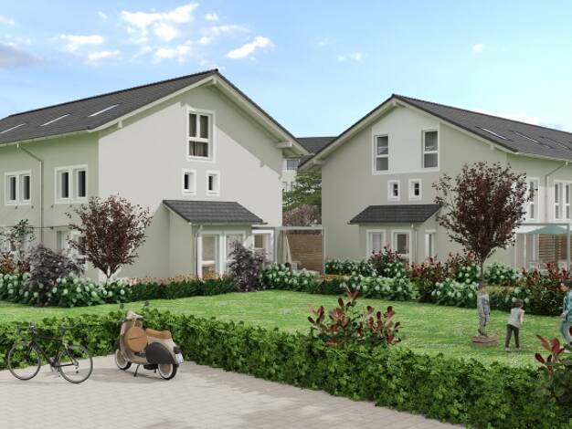 Reihenmittelhaus zum Kauf - Neubau provisionsfrei 829.000 € 4 Zimmer 118 m² 207 m² Grundstück Bernau Bernau am Chiemsee 83233