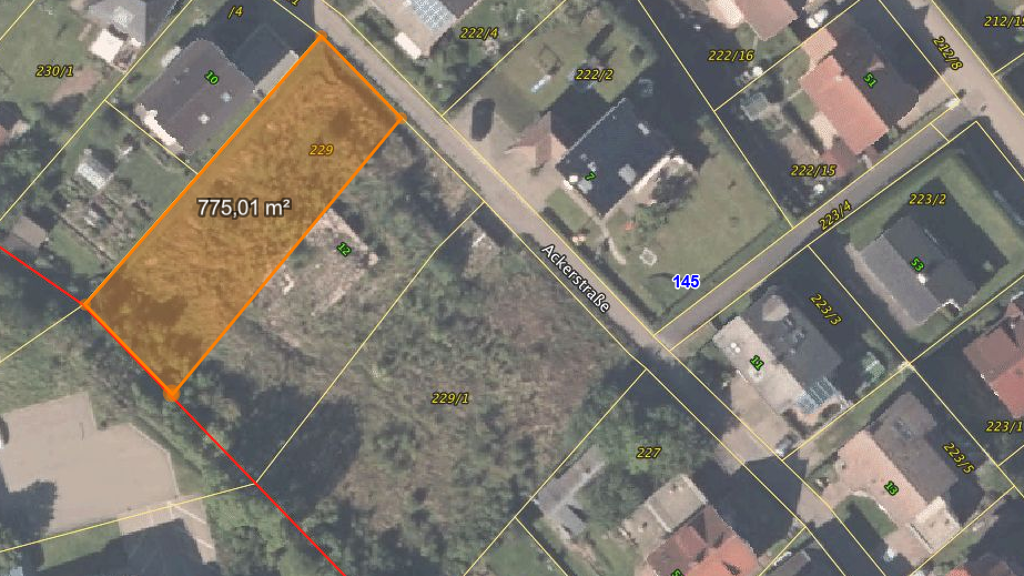 Grundstück zum Kauf provisionsfrei 85.000 € 501 m² Grundstück Ackerstr. Stadtgebiet Sankt Georgen im Schwarzwald 78112