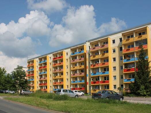 Wohnung zur Miete 324 € 3 Zimmer 68 m² 5. Geschoss Karl-Matthes-Straße 79 Lusan Gera 07549