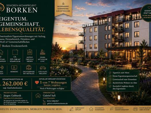 Wohnung zum Kauf 62.000 € 30 Zimmer Trockenerfurth Borken 34582