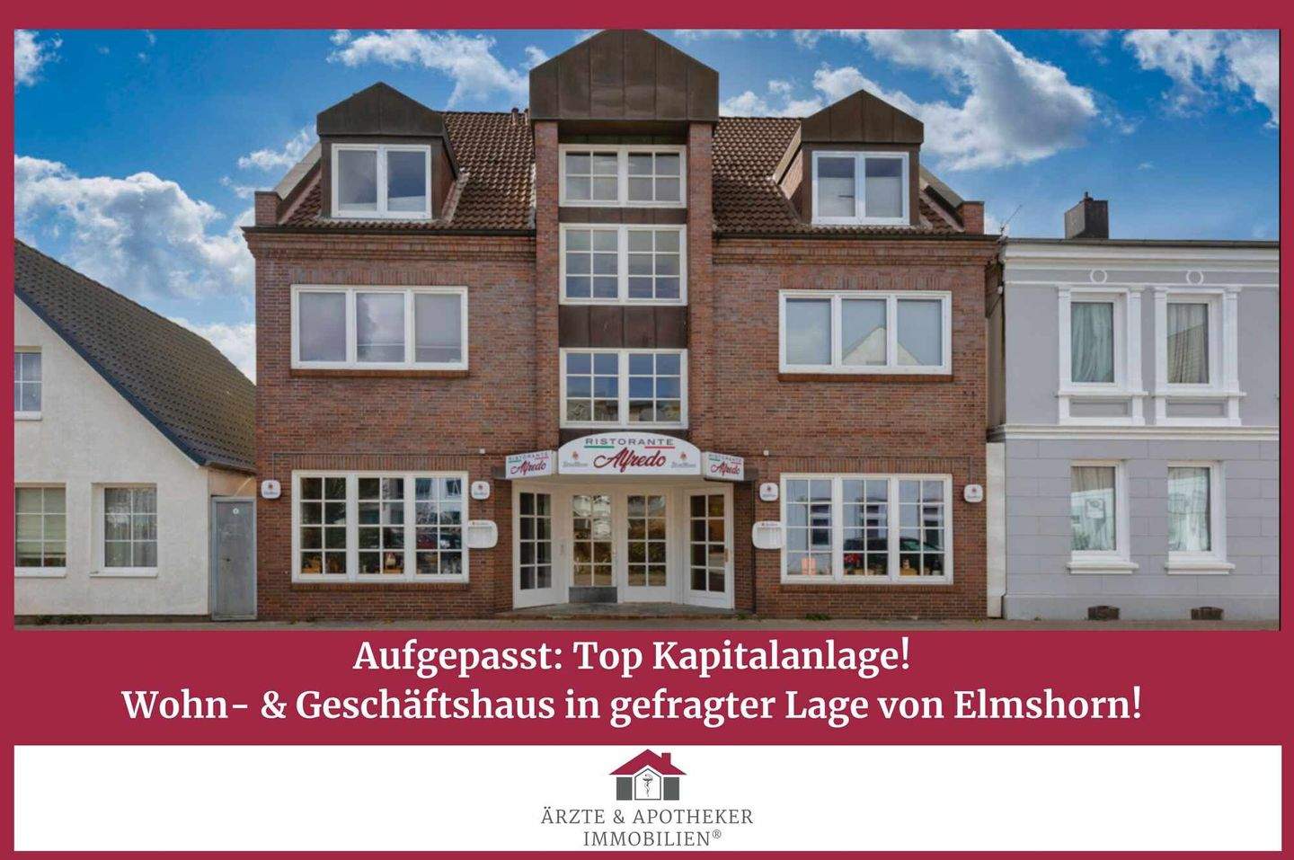 Immobilie in Elmshorn - Top Kapitalanlage! Wohn- & Geschäftshaus in gefragter Lage von Elmshorn! - Bild 0
