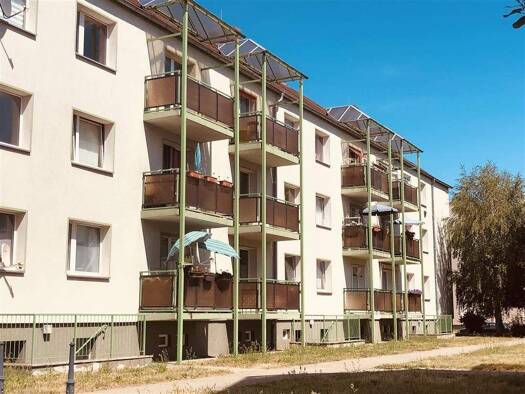 Wohnung zur Miete 406 € 3 Zimmer 58,3 m² 1. Geschoss frei ab sofort Steubenstraße 14 Bitterfeld Bitterfeld-Wolfen 06749