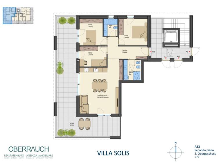 Wohnung zum Kauf 815.000 € 4 Zimmer 85,8 m² Neumarkt 39044