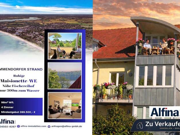 Maisonette zum Kauf provisionsfrei 4 Zimmer 98 m² 2 Geschosse frei ab 01.09.2026 Hemmelsdorf Timmendorfer Strand 23669