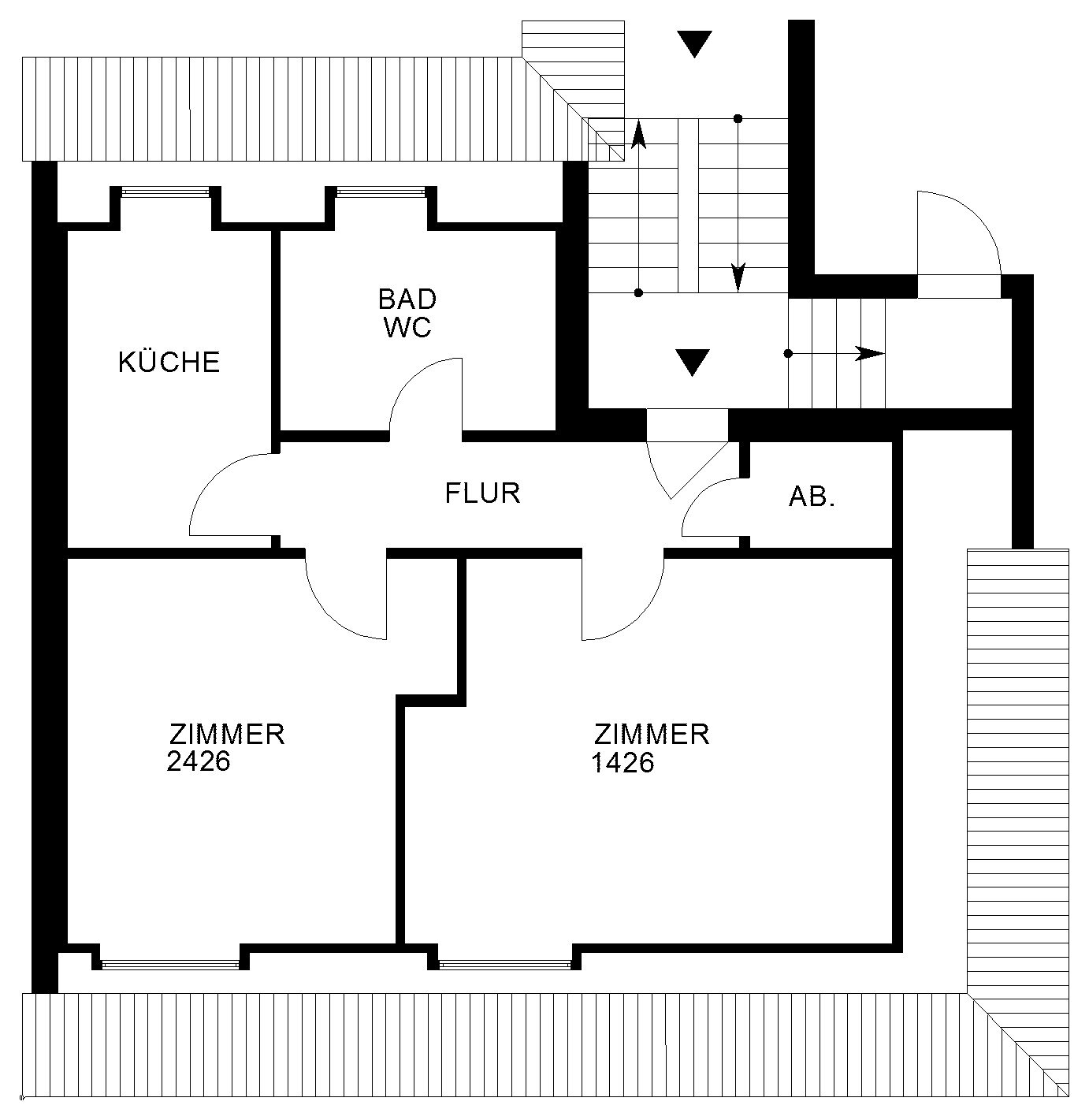 Wohnung zur Miete 173 € 1 Zimmer 24,7 m²<br/>Wohnfläche EG<br/>Geschoss 01.02.2025<br/>Verfügbarkeit Robert-Koch-Platz 4 Stadtmitte Wolfsburg 38440