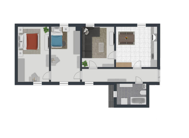 Wohnung zur Miete 900 € 3 Zimmer 84,2 m²<br/>Wohnfläche Dachgeschoss, 2.<br/>Geschoss Coburg Coburg 96450