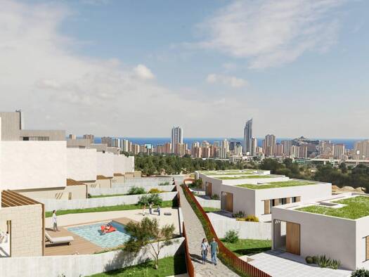 Doppelhaushälfte zum Kauf provisionsfrei 760.000 € 3 Zimmer 198 m² 564 m² Grundstück Benidorm