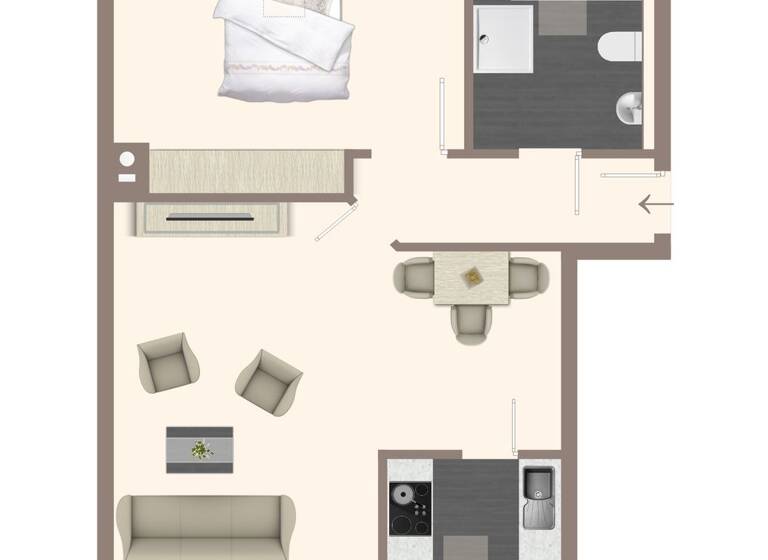 Wohnung zum Kauf als Kapitalanlage geeignet 81.200 € 2 Zimmer 57,2 m² Bischofswerda 01877