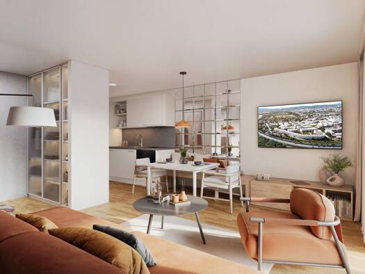 Wohnung zur Miete - Erstbezug 703 € 1 Zimmer 38,9 m² 2. Geschoss Ortsstraße Vösendorf 2331
