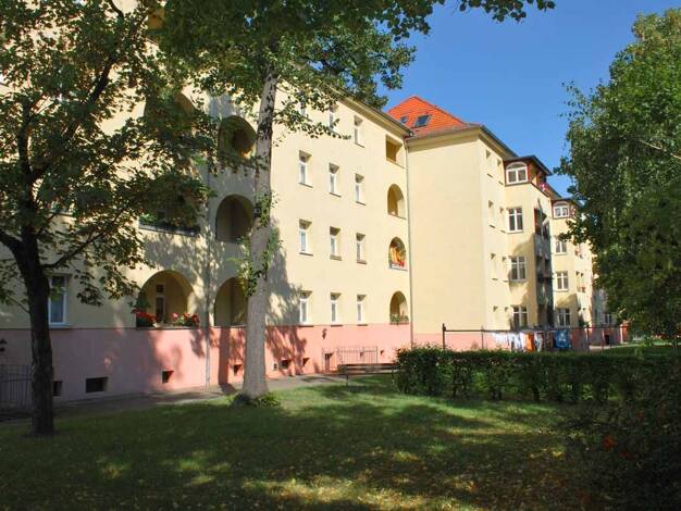 Wohnung zur Miete 452 € 3 Zimmer 66,6 m² Stöckelstraße 15 Schönefeld-Abtnaundorf Leipzig 04347