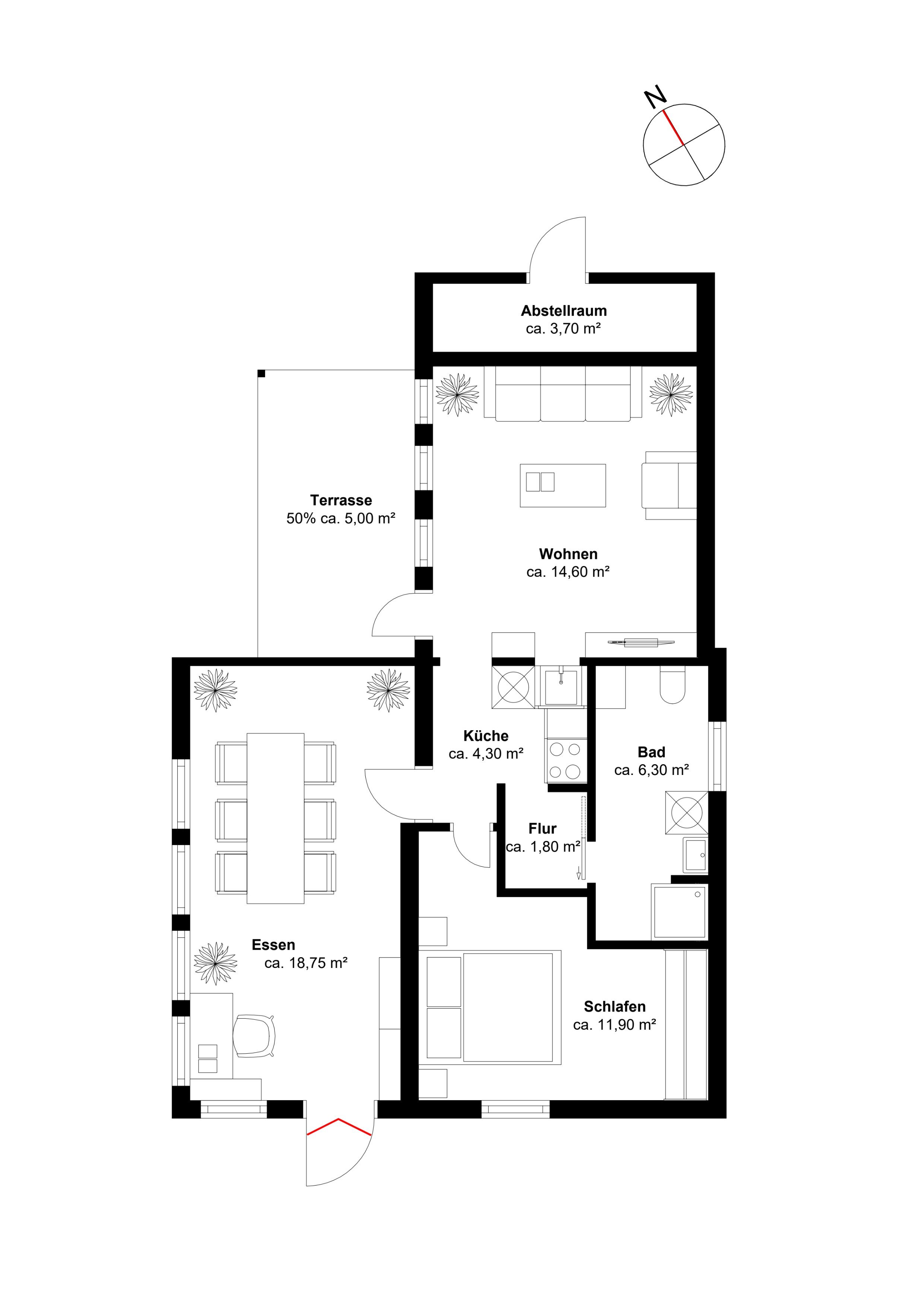 Einfamilienhaus zum Kauf 98.000 € 3 Zimmer 57 m²<br/>Wohnfläche 313 m²<br/>Grundstück Stahlbrode Stahlbrode 18519