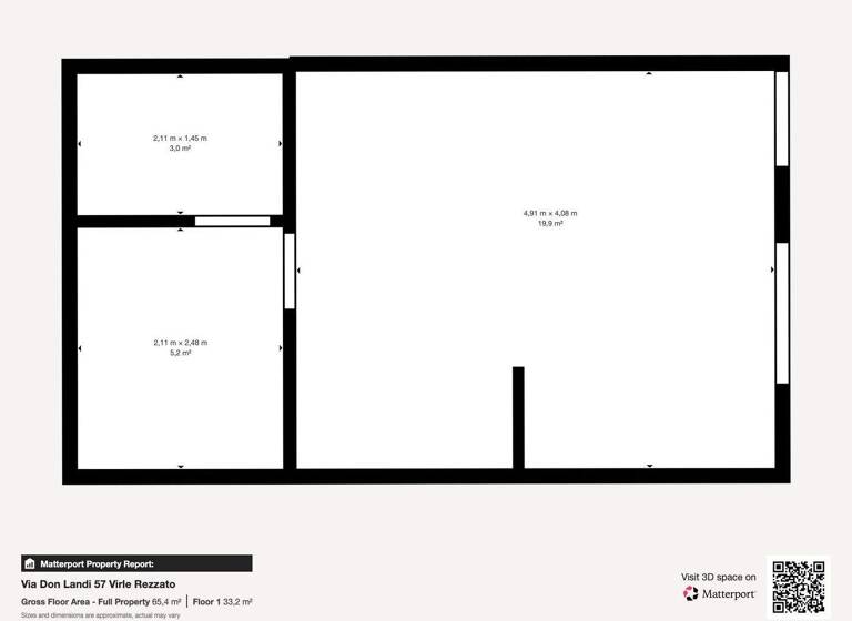 Wohnung zum Kauf 150.000 € 2 Zimmer 75 m² 1. Geschoss frei ab sofort Via Don Landi Rezzato