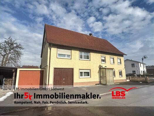 Einfamilienhaus zum Kauf 195.000 € 6 Zimmer 140 m² 765 m² Grundstück frei ab sofort Stetten Stetten am kalten Markt 72510