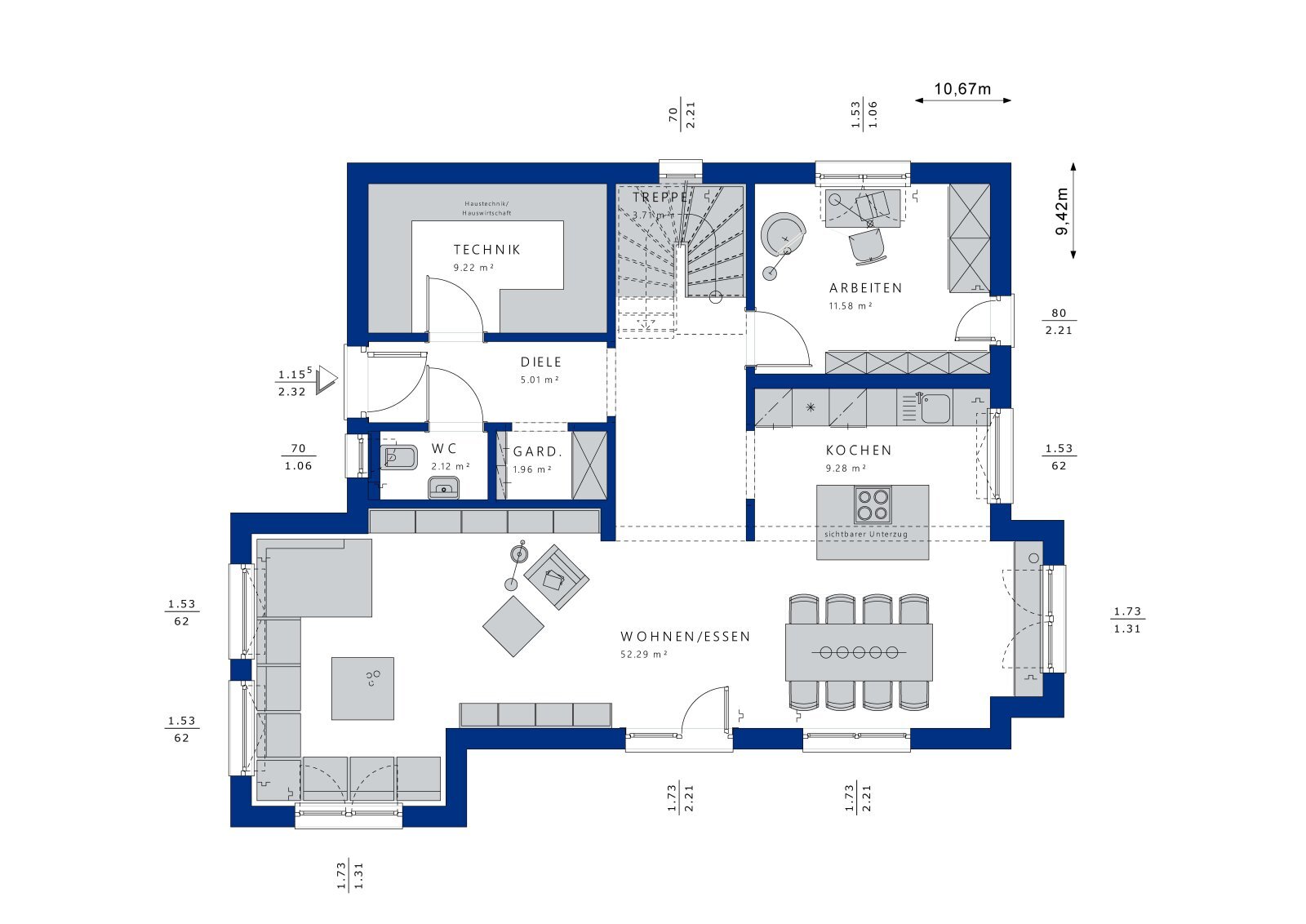 Einfamilienhaus zum Kauf 739.450 € 5 Zimmer 178,5 m²<br/>Wohnfläche 1.100 m²<br/>Grundstück Schenefeld Schenefeld 25560