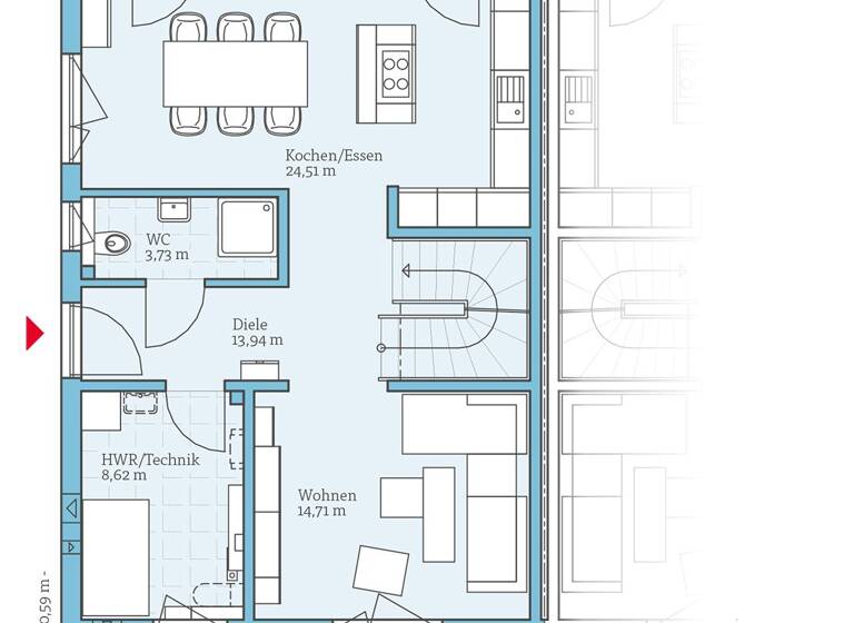 Doppelhaushälfte zum Kauf provisionsfrei 598.000 € 4 Zimmer 129 m² 399 m² Grundstück Merten Bornheim 53332