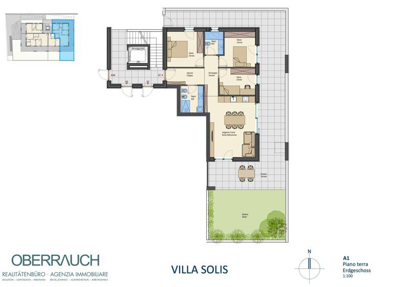 Wohnung zum Kauf 595.000 € 4 Zimmer 80,5 m² Neumarkt 39044