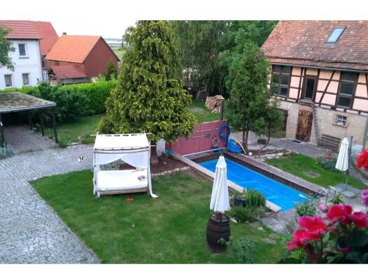 Einfamilienhaus zur Miete 1.500 € 4,5 Zimmer 160 m² 3.800 m² Grundstück frei ab sofort Mechelroda 99441