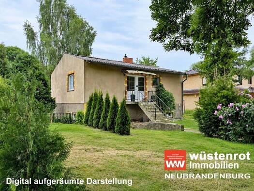 Einfamilienhaus zum Kauf 110.000 € 4 Zimmer 82 m² 1.046 m² Grundstück Bretwisch Süderholz 18516