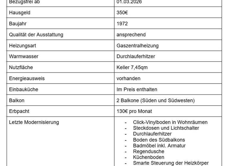 Wohnung zum Kauf provisionsfrei 220.000 € 4 Zimmer 90 m² 4. Geschoss Niedernhausen 65527