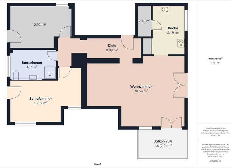 Wohnung zum Kauf 380.000 € 3 Zimmer 91,4 m² Bischberg 96120