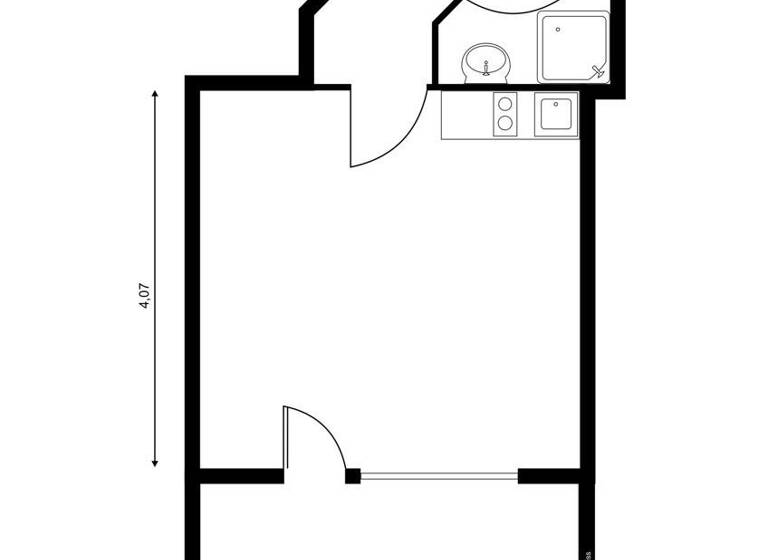 Wohnung zum Kauf 170.000 € 1 Zimmer 25,9 m²<br/>Wohnfläche Zähringen Freiburg im Breisgau 79108