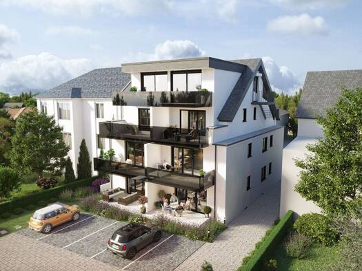Wohnung zum Kauf - Erstbezug provisionsfrei 559.900 € 3 Zimmer 87,9 m² Wiesenau 7 Dreieichenhain Dreieich 63303