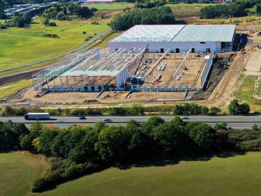 Lagerhalle zur Miete provisionsfrei 10.150 m² Lagerfläche teilbar ab 4.550 m² Bad Rappenau Bad Rappenau 74906