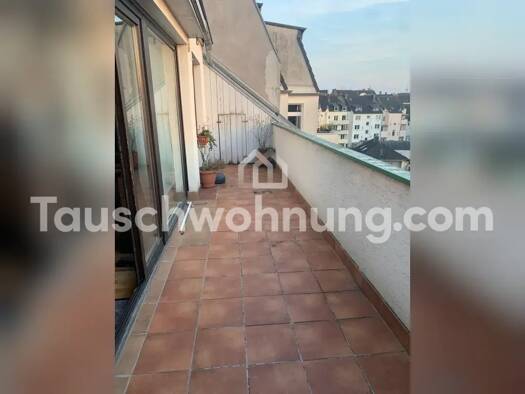 Maisonette zur Miete Tauschwohnung 1.000 € 4 Zimmer 85 m² 6. Geschoss Düsseltal Düsseldorf 40237