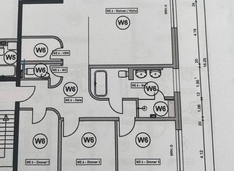 Wohnung zur Miete - Erstbezug 1.680 € 4 Zimmer 134,5 m² 1. Geschoss Groß Schönwalde Greifswald 17491