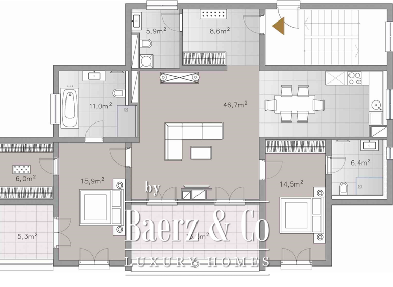 Studio zum Kauf 530.000 € 134 m² herceg novi