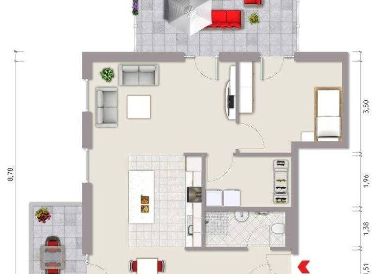 Wohnung zum Kauf - Erstbezug provisionsfrei 412.000 € 3 Zimmer 110,3 m² 2. Geschoss Innenstadt Ahlen 59227