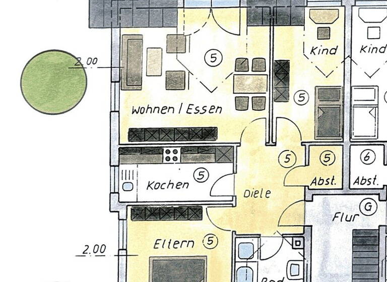 Wohnung zum Kauf provisionsfrei 165.000 € 3 Zimmer 71 m²<br/>Wohnfläche Dachgeschoss, 1.<br/>Geschoss Bamenohl Finnentrop 57413