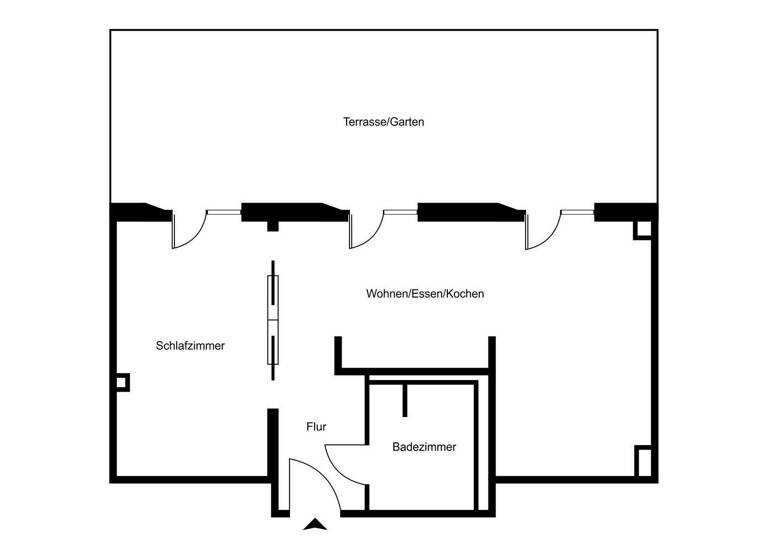 Wohnung zur Miete 1.830 € 2 Zimmer 61 m² 1. Geschoss Starnberg 82319