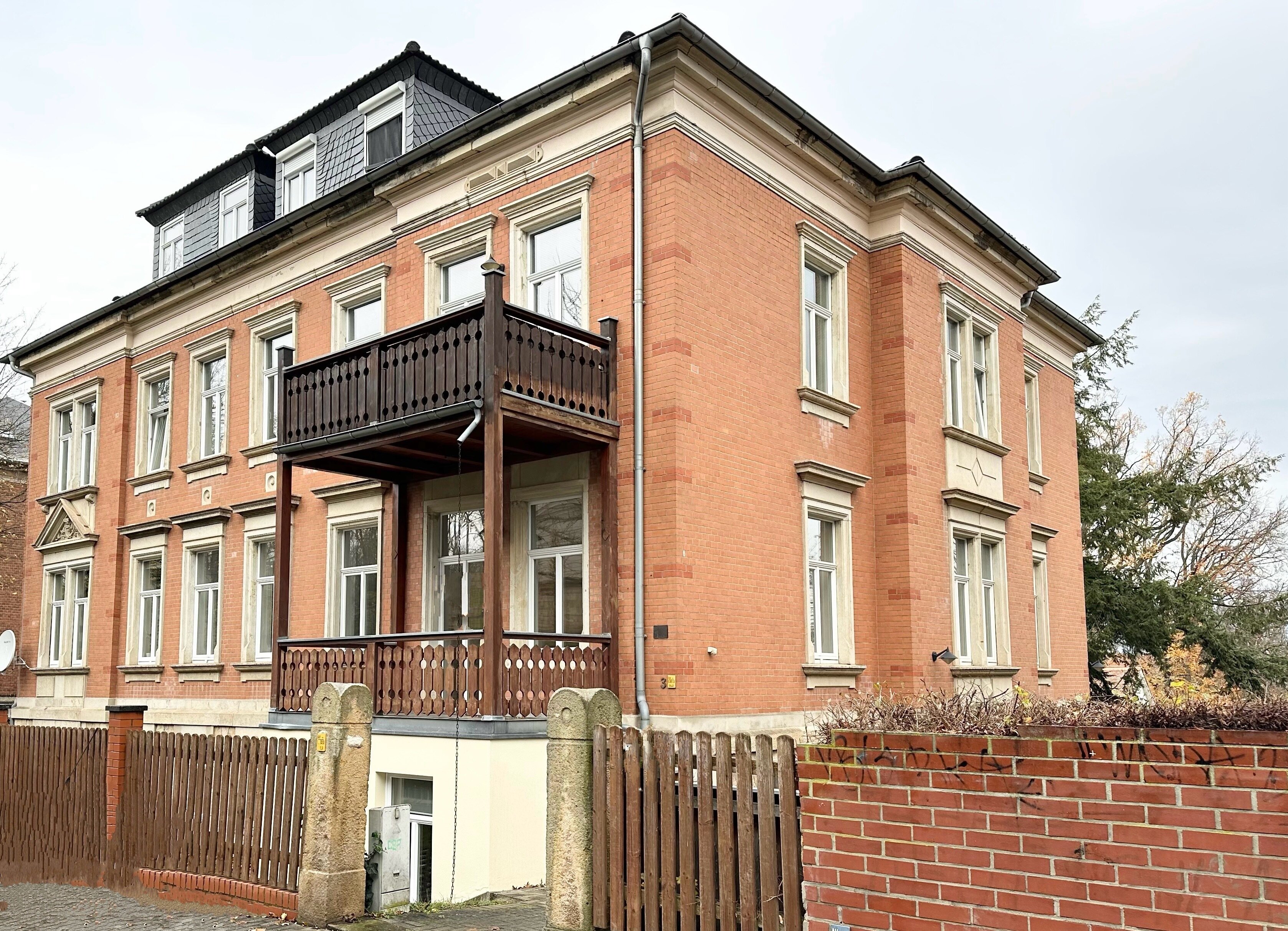 Terrassenwohnung zum Kauf als Kapitalanlage geeignet 195.000 € 2 Zimmer 68 m²<br/>Wohnfläche Kantstraße 3 Plauen (Kantstr.) Dresden 01187