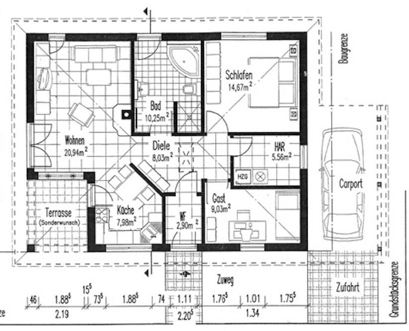 Bungalow zum Kauf 3 Zimmer 88 m²<br/>Wohnfläche 384 m²<br/>Grundstück Pesterwitz Freital 01705