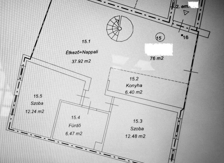 Penthouse zum Kauf als Kapitalanlage geeignet 259.000 € 3 Zimmer 76 m² Keszthely 8360