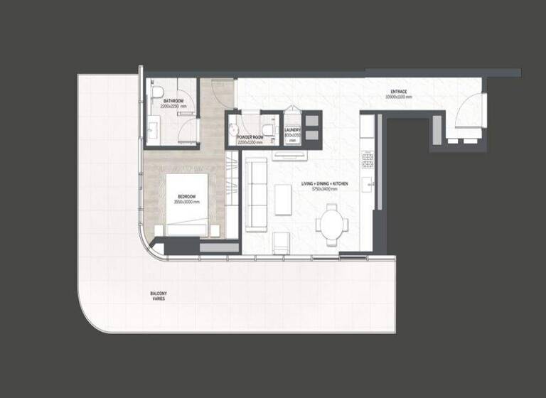 Wohnung zum Kauf - Erstbezug provisionsfrei 814.460 € 2 Zimmer 104 m² Dubai