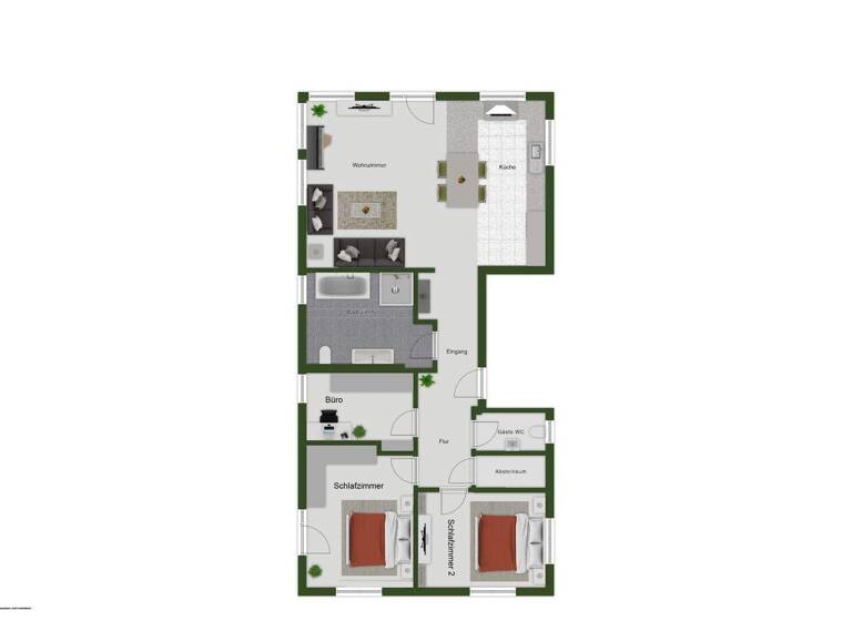 Wohnung zum Kauf 489.000 € 3,5 Zimmer 111,2 m² EG Griesheim Offenburg 77652