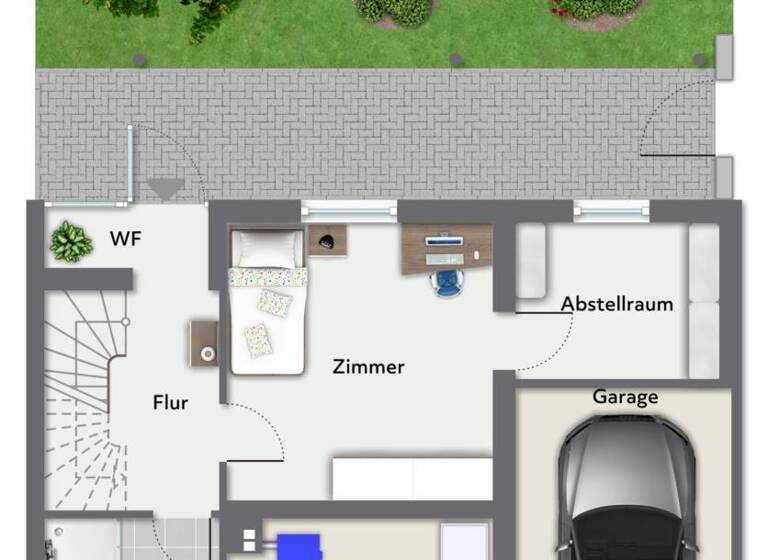 Doppelhaushälfte zum Kauf 245.000 € 5 Zimmer 90 m² 236 m² Grundstück Tailfingen Albstadt 72461