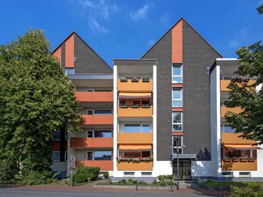 Wohnung zur Miete nur mit Wohnberechtigungsschein 381 € 3 Zimmer 70 m² 2. Geschoss Nordstraße 17 Kamen-Mitte Kamen 59174