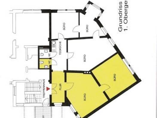 Bürofläche zur Miete provisionsfrei 425 € 2 Zimmer 58 m² Bürofläche Bahnhofstr. 28 Senftenberg 01968