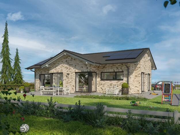 Bungalow zum Kauf 435.683 € 4 Zimmer 108,8 m² 523 m² Grundstück Hüllerup Handewitt 24983