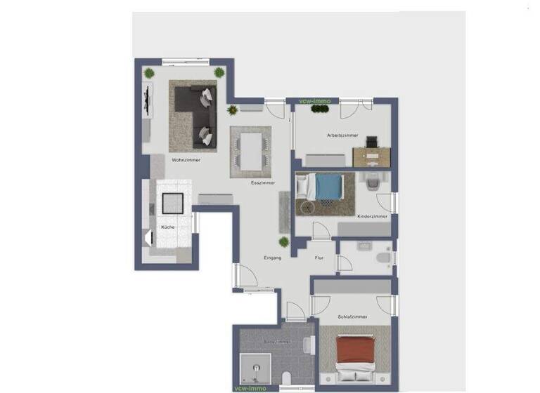 Penthouse zur Miete 1.880 € 4 Zimmer 124,6 m² 3. Geschoss frei ab 01.04.2026 Bad Krozingen 79189