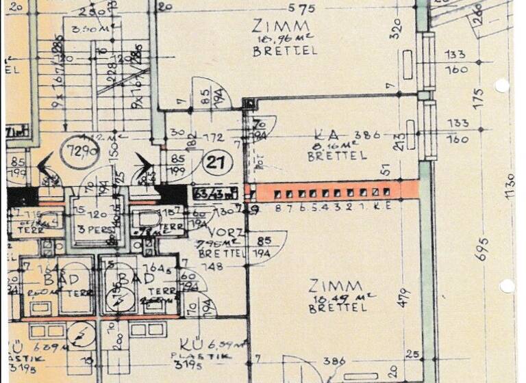 Wohnung zum Kauf 269.000 € 2,5 Zimmer 63,4 m² Wien 1050